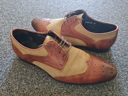 Dune heritage brogue shoes - dune,