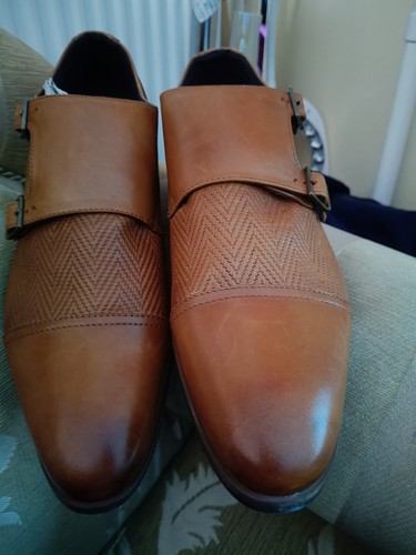 Dune mens tan shoes - shoes, 44