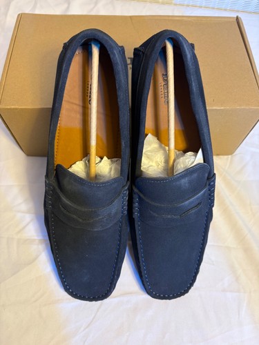 Dune mens bradlay navy suede - dune,