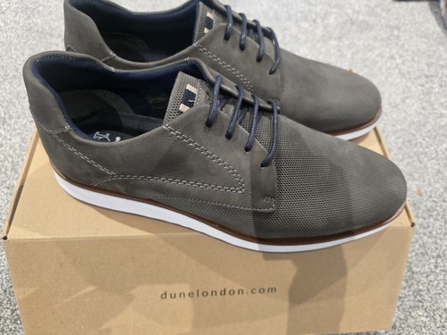 Dune perforated gibson shoes - perforated,